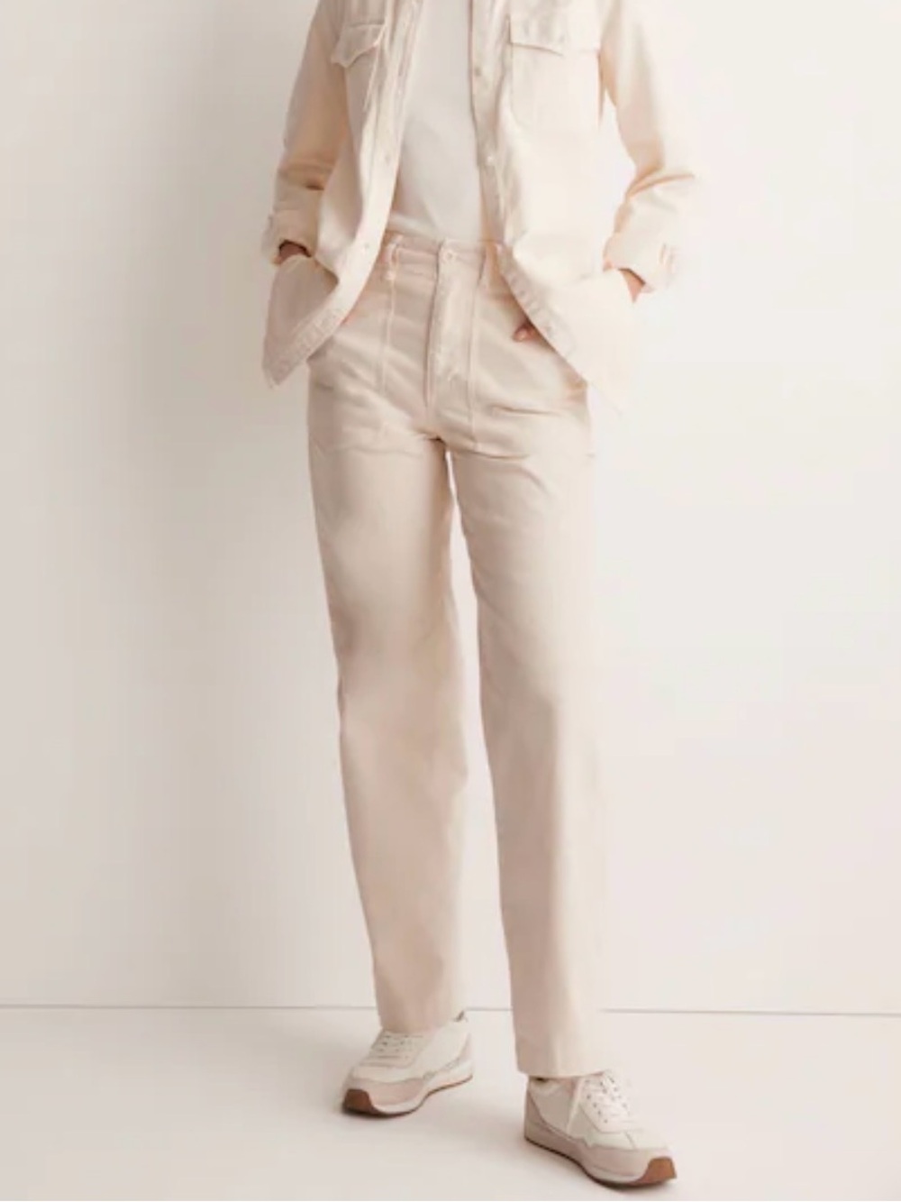 Madewell women’s utility straight leg pants